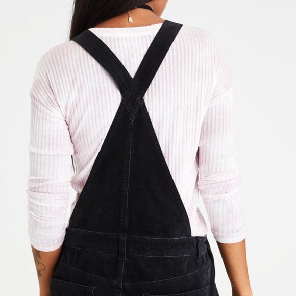 AE Soft & Sexy Ribbed Long Sleeve Favorite T-Shirt - sz Medium - Picture 5 of 10